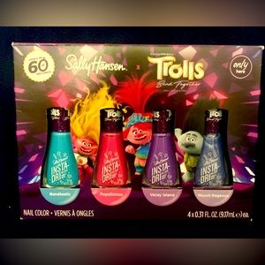 NWT TROLLS Movie Ulta Exclusive Nail Polish Collection by Sally Hansen
